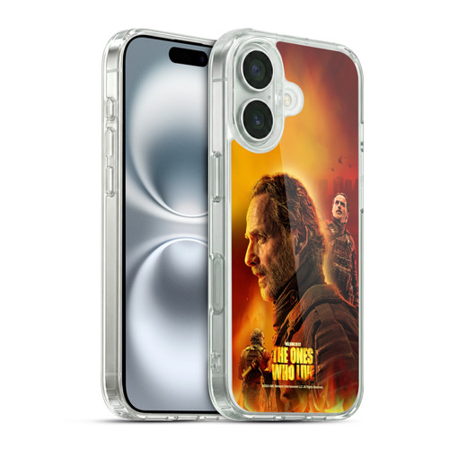 The Walking Dead: The Ones Who Live Key Art Rick Soft Gel Case for Apple iPhone 16 & MagSafe