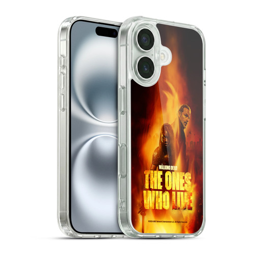 The Walking Dead: The Ones Who Live Key Art Poster Soft Gel Case for Apple iPhone 16 & MagSafe