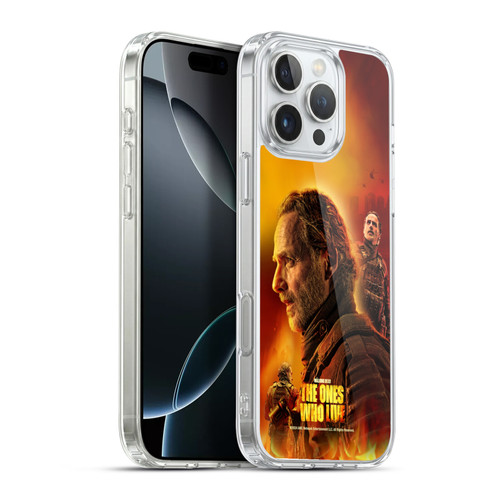 The Walking Dead: The Ones Who Live Key Art Rick Soft Gel Case for Apple iPhone 16 Pro Max & MagSafe