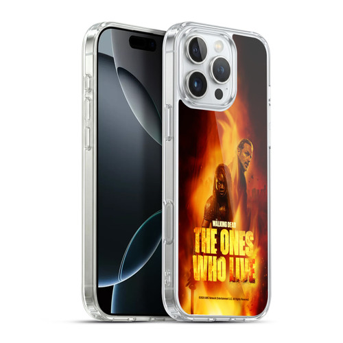 The Walking Dead: The Ones Who Live Key Art Poster Soft Gel Case for Apple iPhone 16 Pro Max & MagSafe