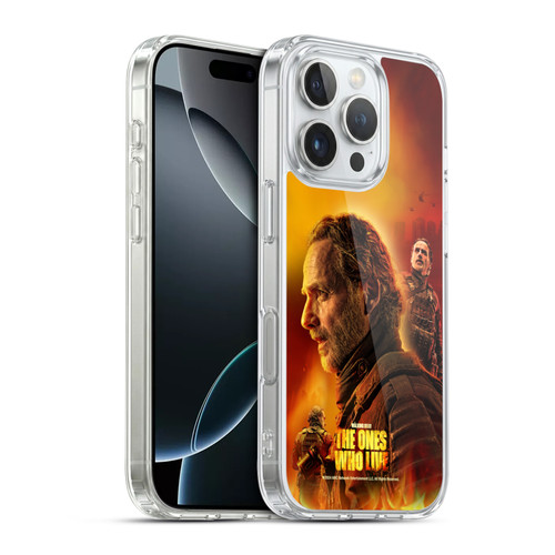 The Walking Dead: The Ones Who Live Key Art Rick Soft Gel Case for Apple iPhone 16 Pro & MagSafe