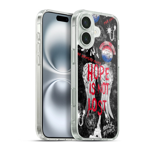 The Walking Dead: Daryl Dixon Graphics Hope Is Not Lost Soft Gel Case for Apple iPhone 16 Plus & MagSafe