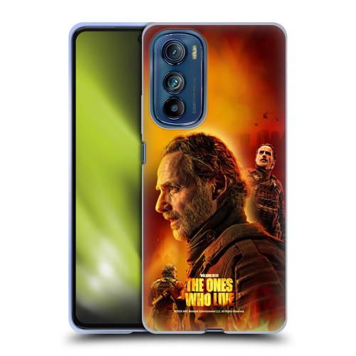The Walking Dead: The Ones Who Live Key Art Rick Soft Gel Case for Motorola Edge 30