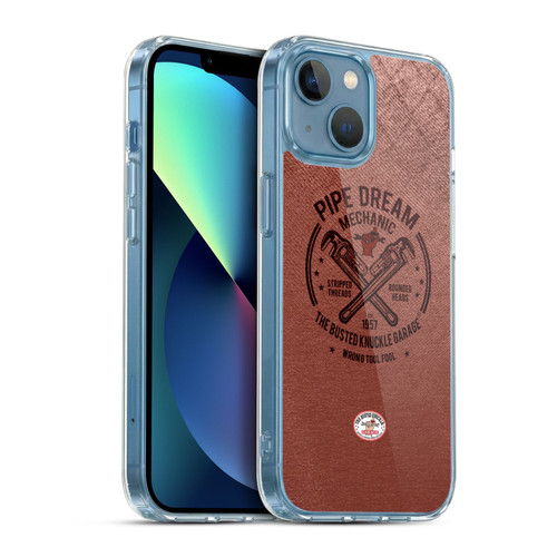 Busted Knuckle Garage Graphics Pipe Dream Soft Gel Case for Apple iPhone 13 Mini & MagSafe