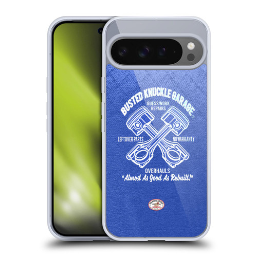 Busted Knuckle Garage Graphics Overhauls Soft Gel Case for Google Pixel 9 Pro XL