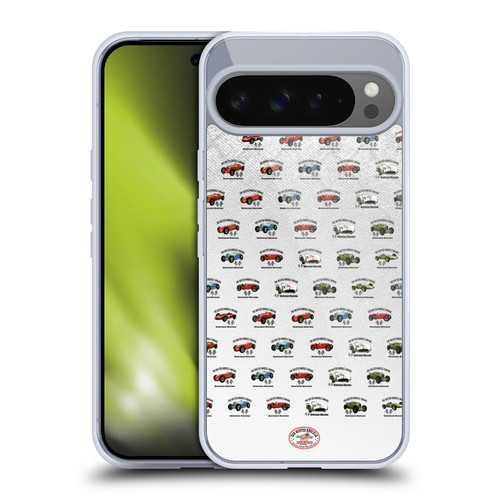 Busted Knuckle Garage Graphics Pattern Soft Gel Case for Google Pixel 9 Pro XL