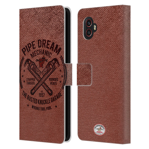 Busted Knuckle Garage Graphics Pipe Dream Leather Book Wallet Case Cover For Samsung Galaxy Xcover6 Pro/Pro2