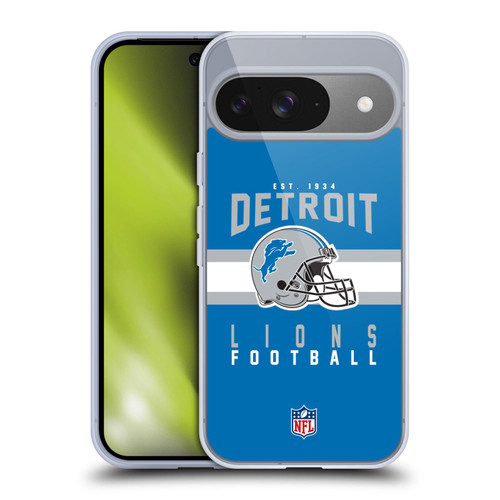 NFL Detroit Lions Graphics Helmet Typography Soft Gel Case for Google Pixel 9 / Pixel 9 Pro NFL Detroit Lions Graphics Helmet Typography Soft Gel Case for Google Pixel 9 / Pixel 9 Pro
