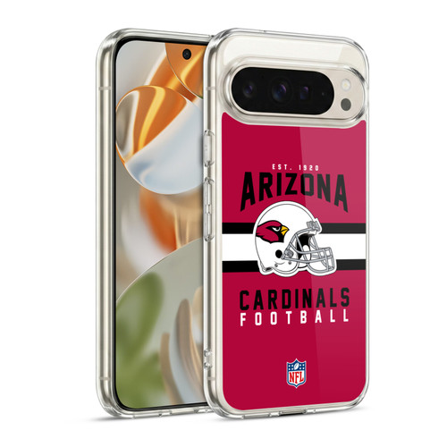 NFL Arizona Cardinals Graphics Helmet Typography Soft Gel Case for Google Pixel 9 / Pixel 9 Pro