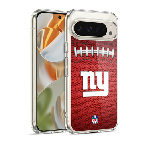 NFL New York Giants Graphics Football Soft Gel Case for Google Pixel 9 / Pixel 9 Pro