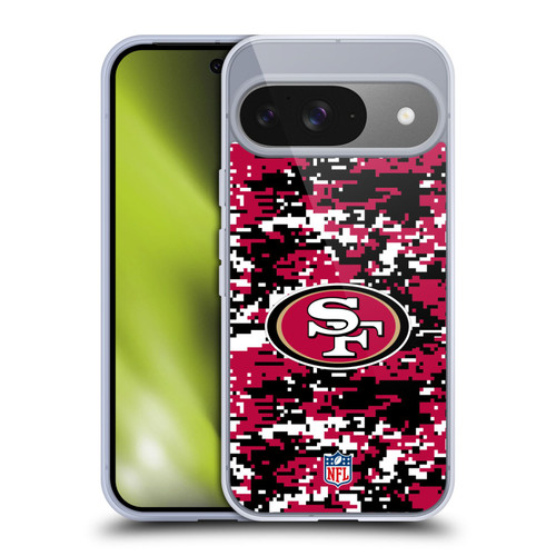 NFL San Francisco 49ers Graphics Digital Camouflage Soft Gel Case for Google Pixel 9 / Pixel 9 Pro NFL San Francisco 49ers Graphics Digital Camouflage Soft Gel Case for Google Pixel 9 / Pixel 9 Pro