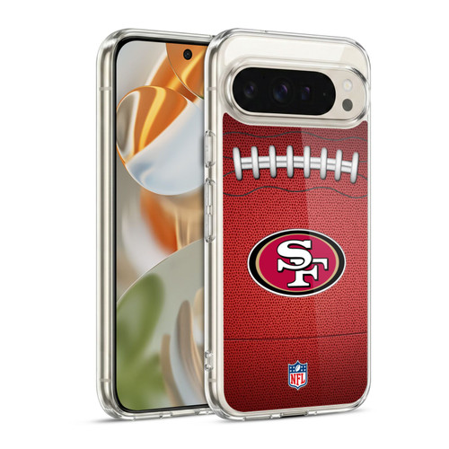 NFL San Francisco 49ers Graphics Football Soft Gel Case for Google Pixel 9 / Pixel 9 Pro