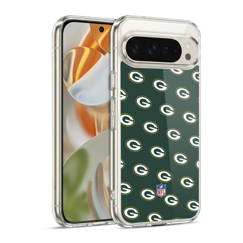 NFL Green Bay Packers Artwork Patterns Soft Gel Case for Google Pixel 9 / Pixel 9 Pro
