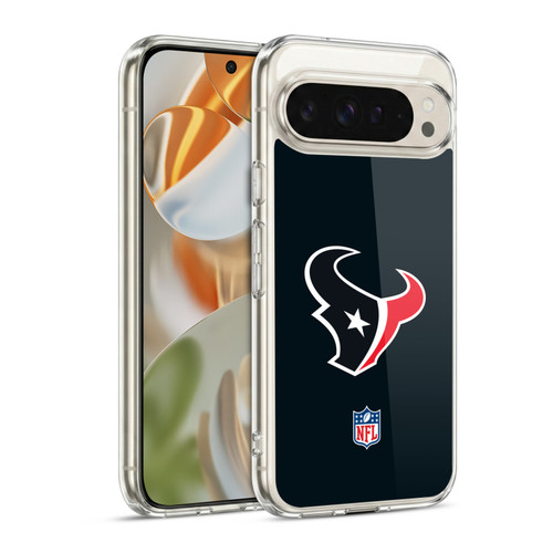 NFL Houston Texans Logo Plain Soft Gel Case for Google Pixel 9 / Pixel 9 Pro