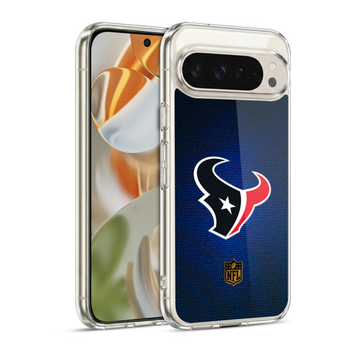 NFL Houston Texans Logo Football Soft Gel Case for Google Pixel 9 / Pixel 9 Pro