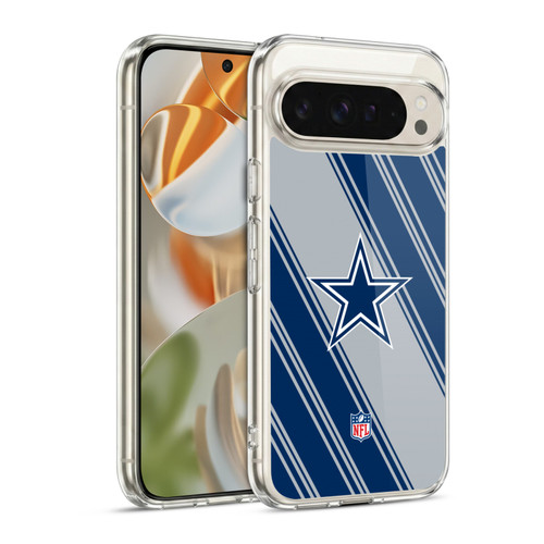 NFL Dallas Cowboys Artwork Stripes Soft Gel Case for Google Pixel 9 / Pixel 9 Pro