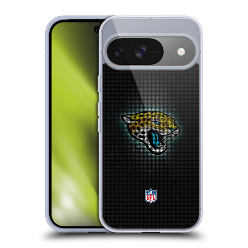 NFL Jacksonville Jaguars Artwork LED Soft Gel Case for Google Pixel 9 / Pixel 9 Pro