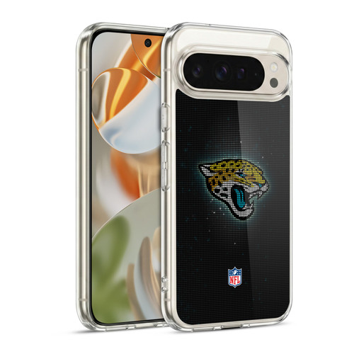 NFL Jacksonville Jaguars Artwork LED Soft Gel Case for Google Pixel 9 / Pixel 9 Pro