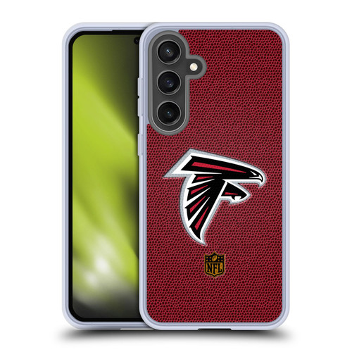 NFL Atlanta Falcons Logo Football Soft Gel Case for Samsung Galaxy S24 FE