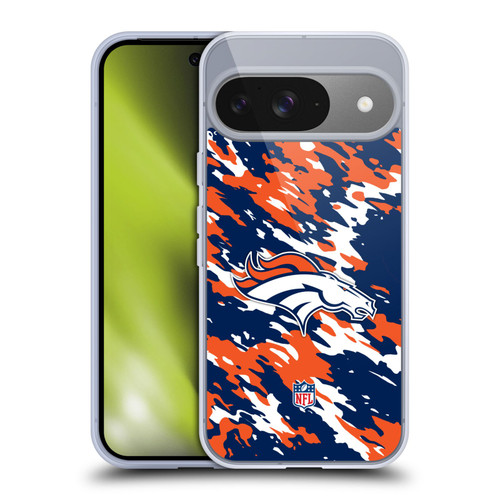 NFL Denver Broncos Logo Camou Soft Gel Case for Google Pixel 9 / Pixel 9 Pro NFL Denver Broncos Logo Camou Soft Gel Case for Google Pixel 9 / Pixel 9 Pro