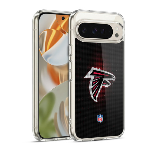 NFL Atlanta Falcons Artwork LED Soft Gel Case for Google Pixel 9 / Pixel 9 Pro