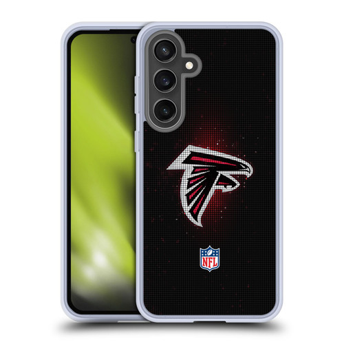 NFL Atlanta Falcons Artwork LED Soft Gel Case for Samsung Galaxy S24 FE