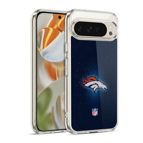 NFL Denver Broncos Artwork LED Soft Gel Case for Google Pixel 9 / Pixel 9 Pro