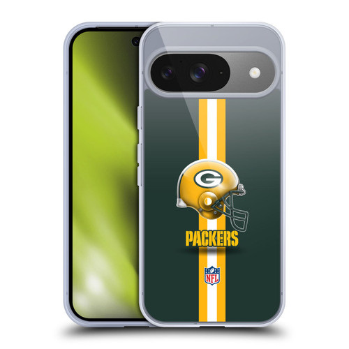 NFL Green Bay Packers Logo Helmet Soft Gel Case for Google Pixel 9 / Pixel 9 Pro
