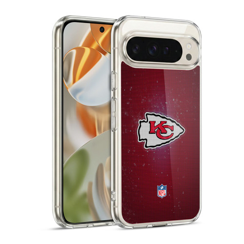 NFL Kansas City Chiefs Artwork LED Soft Gel Case for Google Pixel 9 / Pixel 9 Pro