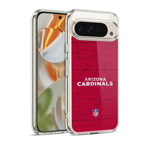 NFL Arizona Cardinals Logo Distressed Look Soft Gel Case for Google Pixel 9 / Pixel 9 Pro