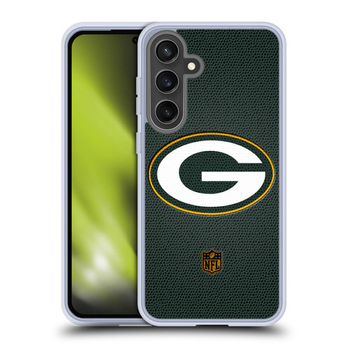 NFL Green Bay Packers Logo Football Soft Gel Case for Samsung Galaxy S24 FE & MagSafe
