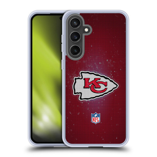 NFL Kansas City Chiefs Artwork LED Soft Gel Case for Samsung Galaxy S24 FE NFL Kansas City Chiefs Artwork LED Soft Gel Case for Samsung Galaxy S24 FE
