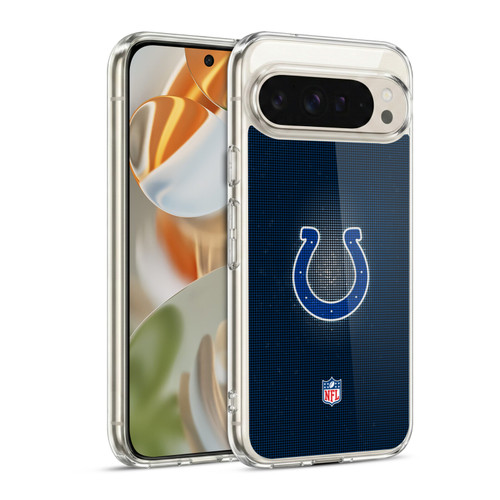 NFL Indianapolis Colts Artwork LED Soft Gel Case for Google Pixel 9 / Pixel 9 Pro