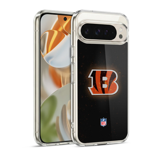 NFL Cincinnati Bengals Artwork LED Soft Gel Case for Google Pixel 9 / Pixel 9 Pro