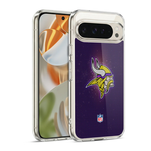 NFL Minnesota Vikings Artwork LED Soft Gel Case for Google Pixel 9 / Pixel 9 Pro