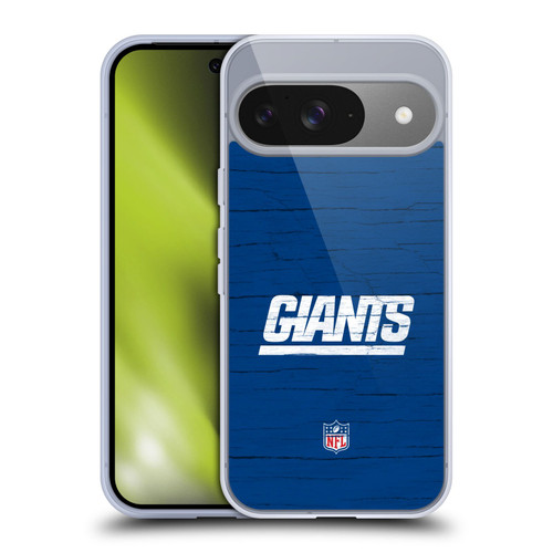 NFL New York Giants Logo Distressed Look Soft Gel Case for Google Pixel 9 / Pixel 9 Pro