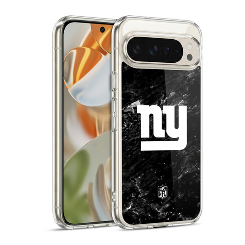 NFL New York Giants Artwork Marble Soft Gel Case for Google Pixel 9 / Pixel 9 Pro