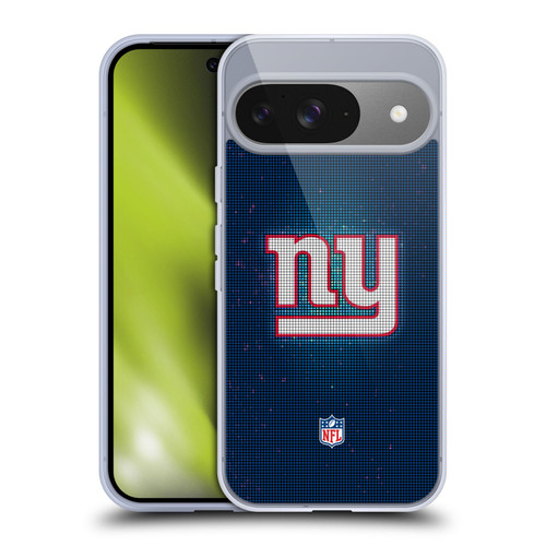 NFL New York Giants Artwork LED Soft Gel Case for Google Pixel 9 / Pixel 9 Pro