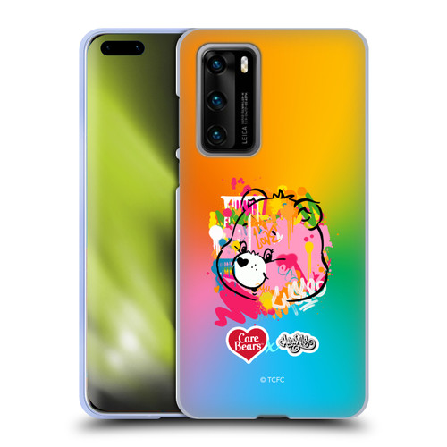 Care Bears Graffiti Collection by Murwalls Gradient Soft Gel Case for Huawei P40 5G