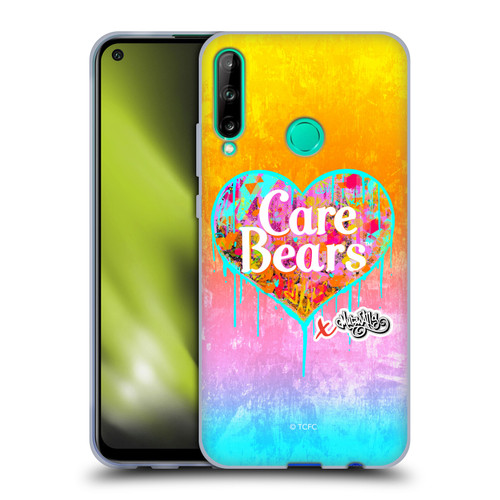 Care Bears Graffiti Collection by Murwalls Heart Tag Soft Gel Case for Huawei P40 lite E