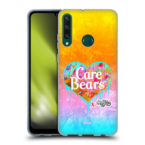 Care Bears Graffiti Collection by Murwalls Heart Tag Soft Gel Case for Huawei Y6p