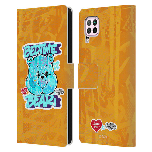 Care Bears Graffiti Collection by Murwalls Bedtime Leather Book Wallet Case Cover For Huawei Nova 6 SE / P40 Lite