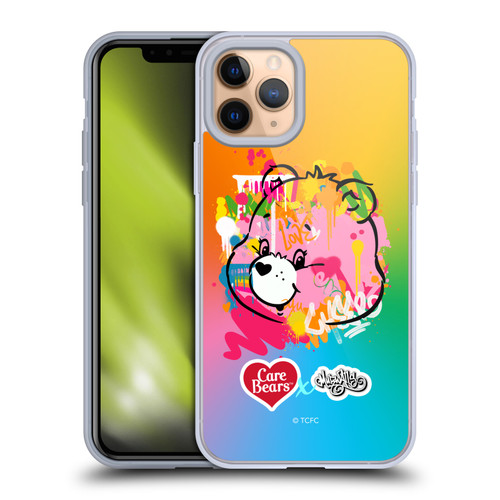 Care Bears Graffiti Collection by Murwalls Gradient Soft Gel Case for Apple iPhone 11 Pro