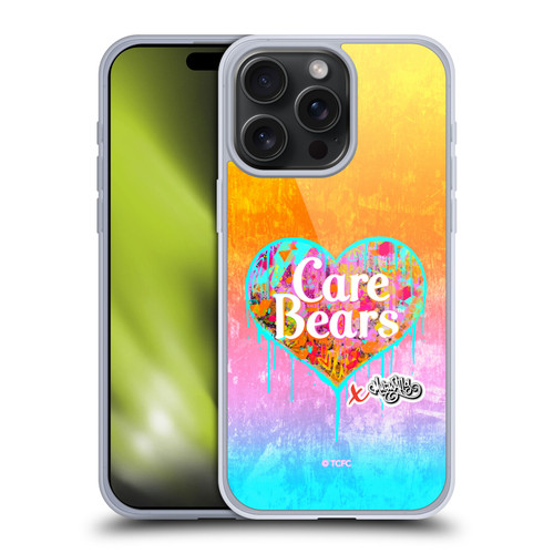 Care Bears Graffiti Collection by Murwalls Heart Tag Soft Gel Case for Apple iPhone 15 Pro Max