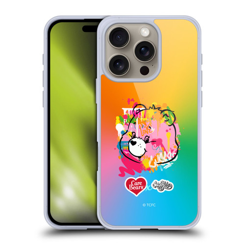 Care Bears Graffiti Collection by Murwalls Gradient Soft Gel Case for Apple iPhone 16 Pro