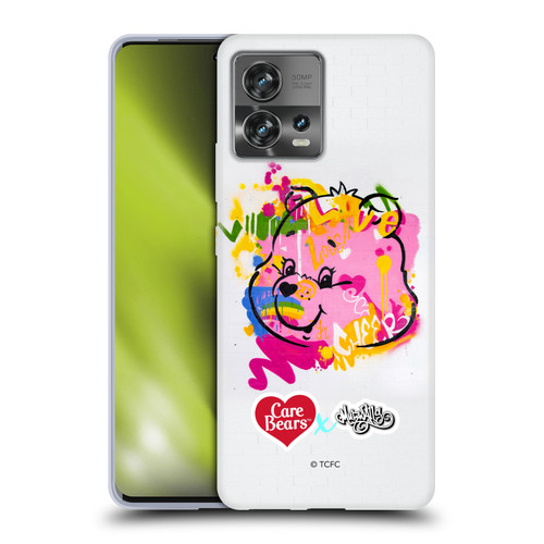 Care Bears Graffiti Collection by Murwalls Painted Soft Gel Case for Motorola Moto Edge 30 Fusion