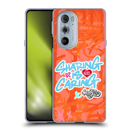 Care Bears Graffiti Collection by Murwalls Sharing Is Caring Soft Gel Case for Motorola Edge X30