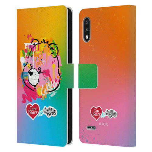 Care Bears Graffiti Collection by Murwalls Gradient Leather Book Wallet Case Cover For LG K22