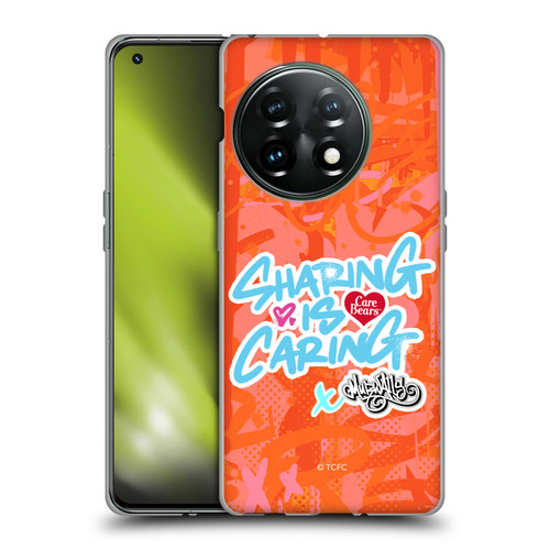 Care Bears Graffiti Collection by Murwalls Sharing Is Caring Soft Gel Case for OnePlus 11 5G