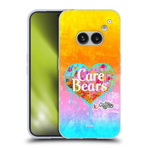Care Bears Graffiti Collection by Murwalls Heart Tag Soft Gel Case for Nothing Phone (2a)
